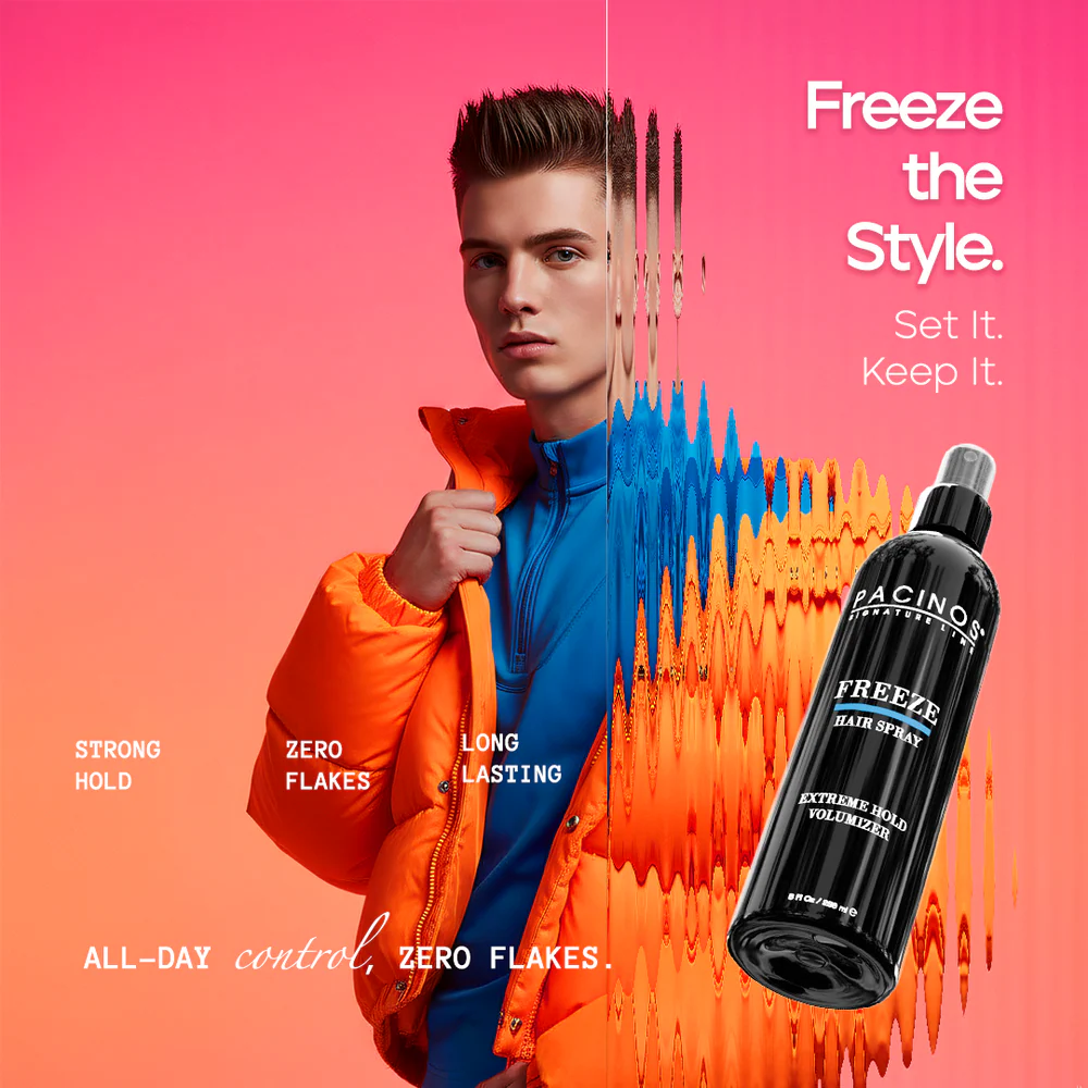 Pacinos Freeze Hair Spray 236ml - Image 2