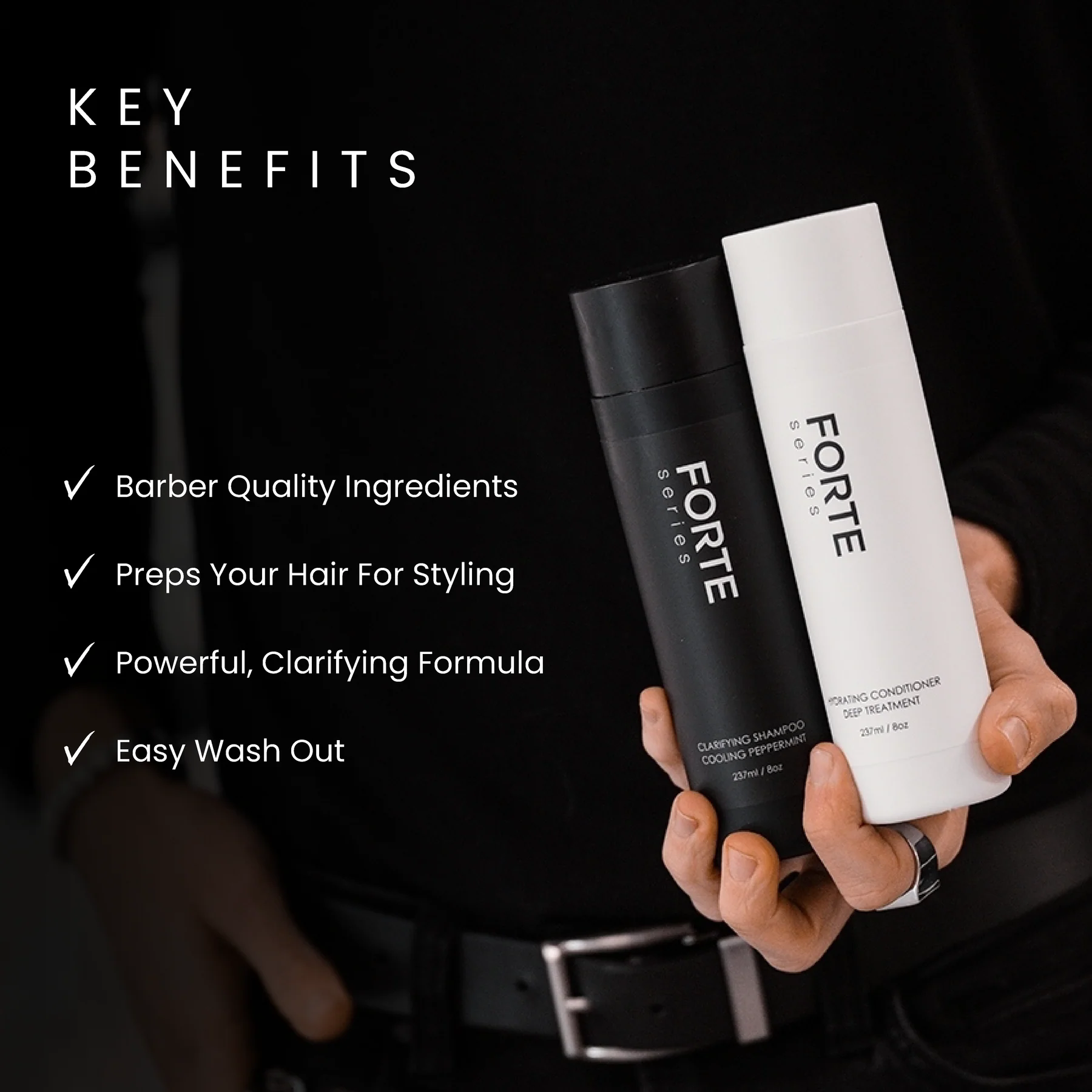 Forte Series Clarifying Shampoo 237ml - Image 5