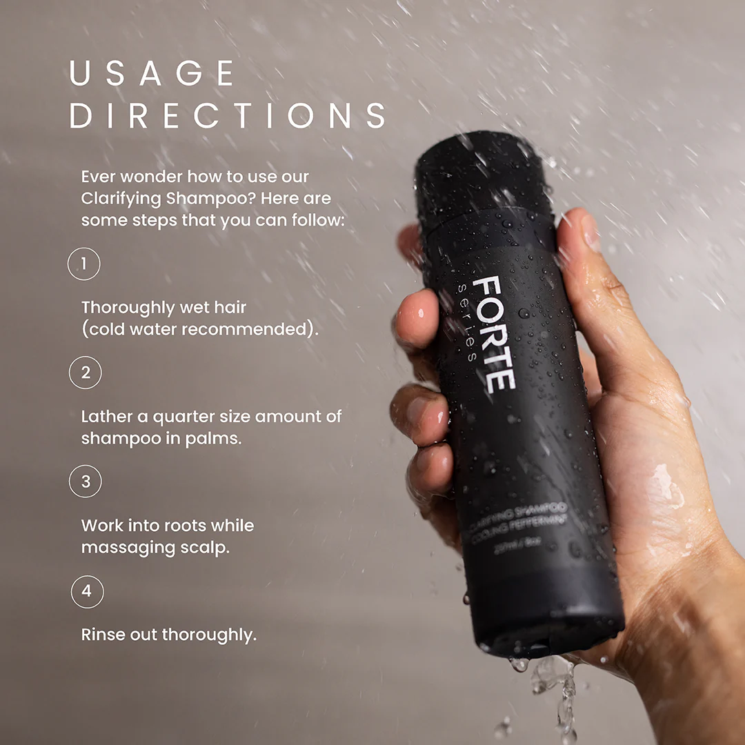 Forte Series Clarifying Shampoo 237ml - Image 3