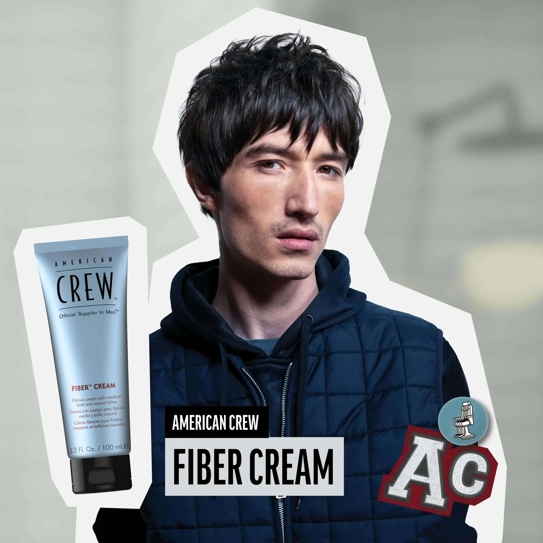 American Crew Fiber Cream 100g - Image 4
