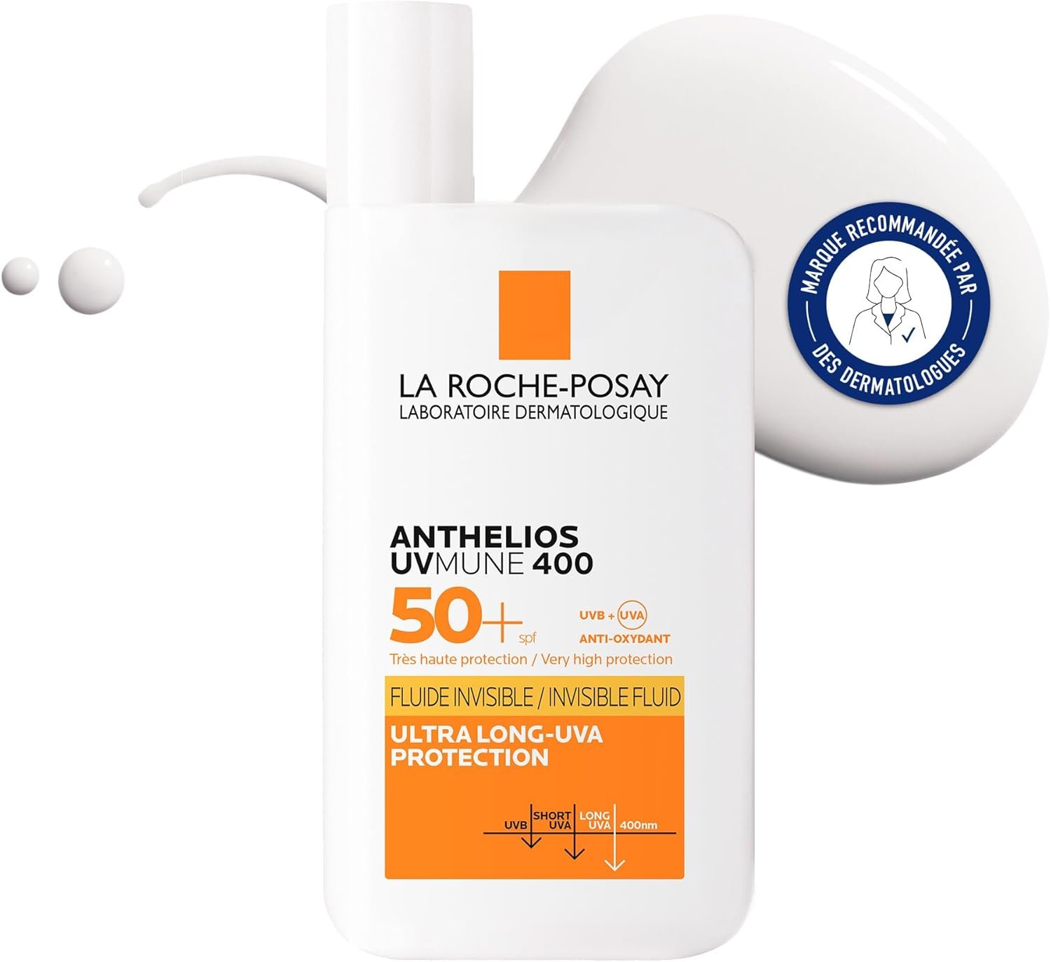 La Roche-Posay Anthelios UVMune 400 Invisible Fluid SPF50+ 50ml - Image 3