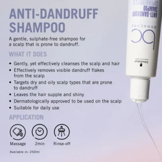 Alternative view of Schwarzkopf BC Bonacure Anti-Dandruff Shampoo 250ml