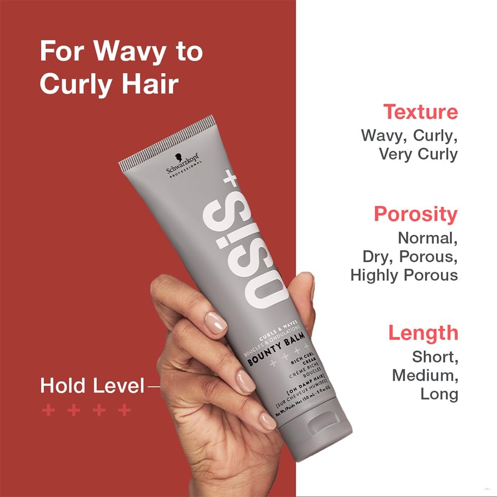 Schwarzkopf OSiS+ Bounty Balm Curl Cream 150ml - Image 5