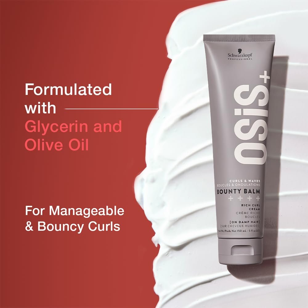 Schwarzkopf OSiS+ Bounty Balm Curl Cream 150ml - Image 6